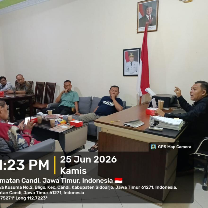 RAKOR PEMERINTAH DESA BLIGO BERSAMA DENGAN BPD DESA BLIGO